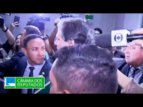 Haddad chega à Câmara para entrega do projeto de regulamentação da Reforma Tributária - 24/04/2024