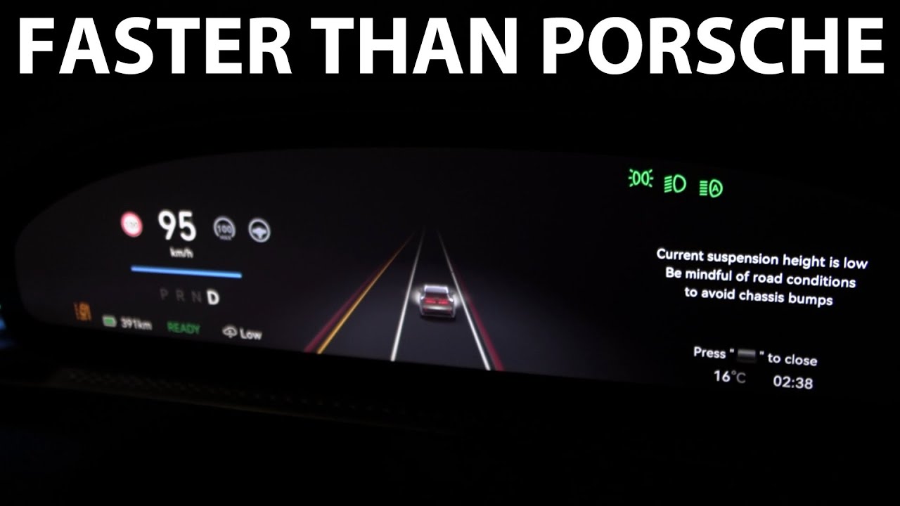 Zeekr 7X Performance 100 kWh acceleration and noise test