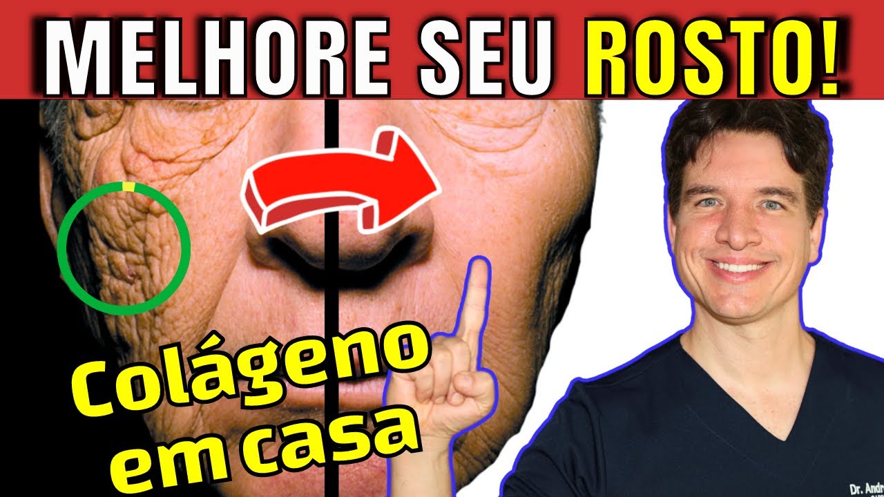 NÃO PAREÇA MAIS VELHO do que VOCÊ É | 6 Dicas PODEROSAS para Aumentar o COLÁGENO da Sua Pele em Casa