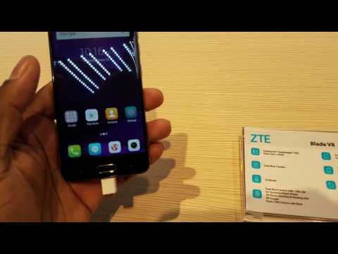 ZTE Blade V8 CES 2017 Hands On!