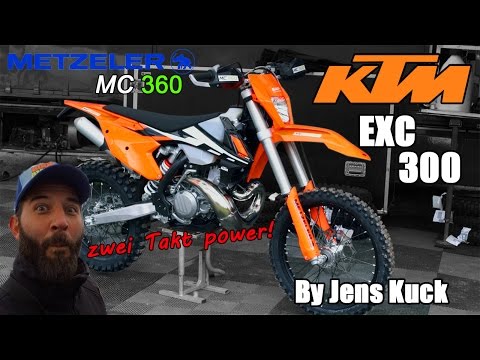 KTM EXC 300 // zwei Takt // MC360 Reifentest // GCC Triptis // Jens Kuck