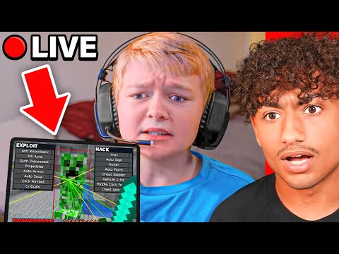 Foltyn Shocked - Streamer Caught Cheating in Minecraft!