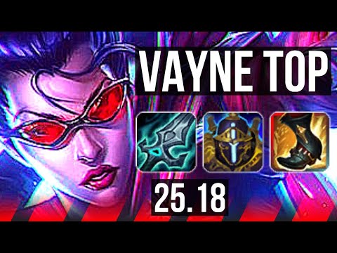VAYNE vs YASUO (TOP) | EUW Diamond | 25.18