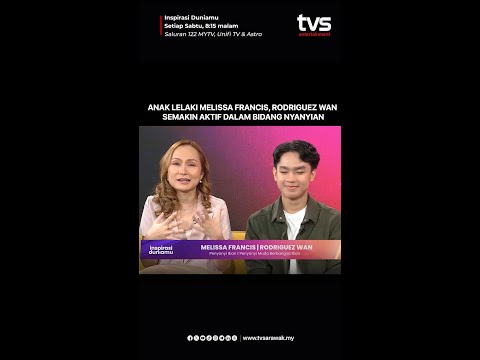 Anak lelaki Melissa Francis, Rodriguez Wan semakin aktif dalam bidang nyayian.