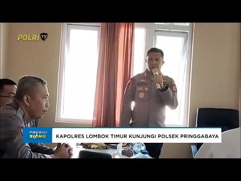 KAPOLRES LOMBOK TIMOR KUNKER KE POLSEK PRINGGABAYA