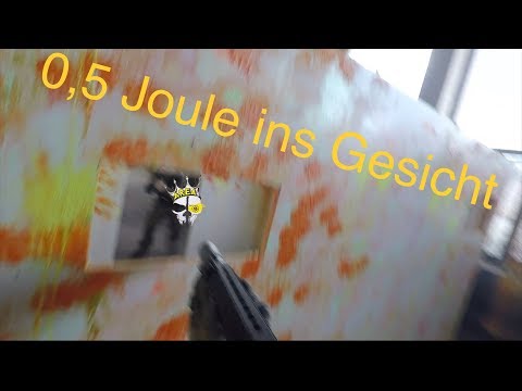AREA13 | Airsoft Gameplay | CQB mit 0,5 Joule ins Gesicht | Airsoft und Paintball