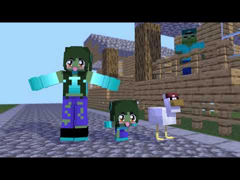 MONSTER SCHOOL :CHICKEN WING MEME(NEW) ZOMBIE - MINECRAFT ANIMATION