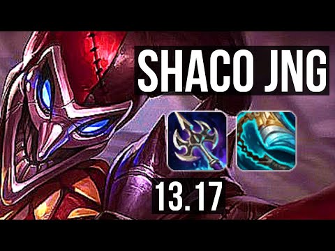 SHACO vs ELISE (JNG) | 5.4M mastery, 5/0/3, 2100+ games | KR Master | 13.17
