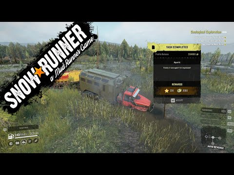 SnowRunner Task 11 Aquatic Taymyr Drowned Lands