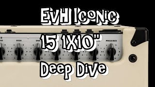 Video thumbnail for Evh 5150 Iconic 15 1X10" A Deeper dive. All the features - all the Tones. #evhgear #evhiconic by Damon “The Gnome of Tone!” Chivers