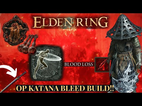 Elden Ring | OP Katana Bleed Build (Best Katana in Elden Ring!!!)
