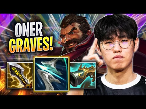 ONER TRIES GRAVES WITH NEW BUFFS! - T1 Oner Plays Graves JUNGLE vs Nocturne! | Season 2023