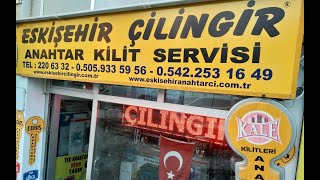 ESKİŞEHİR ÇİLİNGİR ANAHTARCI ANAHTAR KİLİT SERVİSİ® #eskişehirçilingir