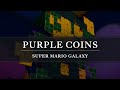 Super Mario Galaxy Purple Coins Arrangement