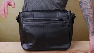 Сумка чоловіча 20435 Vintage чорна