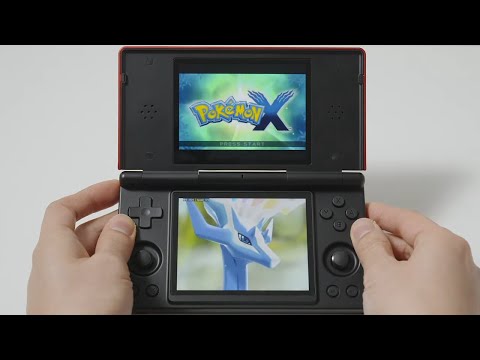 ANBERNIC RG DS, GammaOS, Nintendo 3DS, Pokemon X and 10 games test