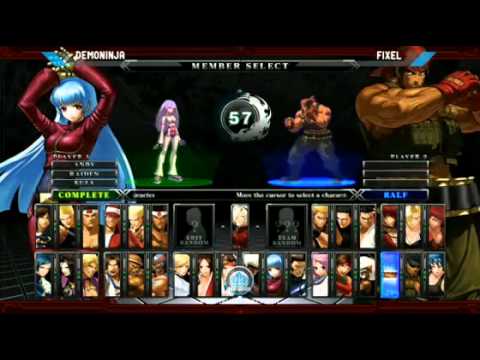Demoninja vs Fixel - KOFXIII Southtown Arcade Ranbats