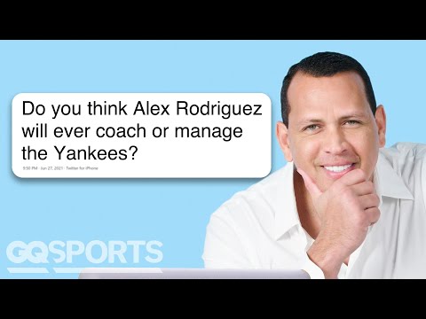 A-Rod (Alex Rodriguez) Replies to Fans on the Internet | Actually Me | GQ Sports