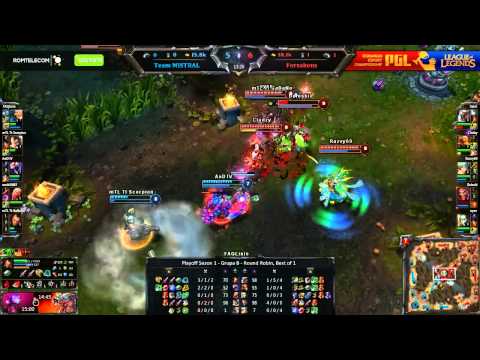 ReC Season 2 Playoff - League of Legends - Group B - Team MISTRAL vs Forsakens