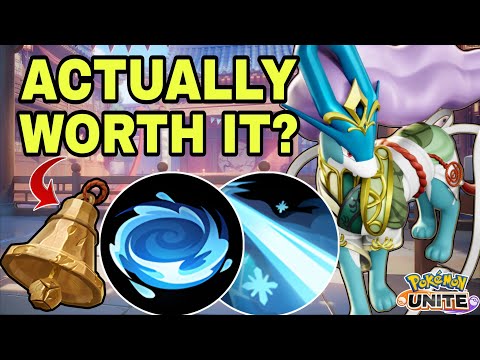 Is VANGUARD BELL Actually Good on Tank SUICUNE?! | Pokemon Unite