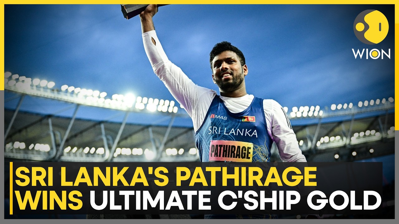 Sri Lanka's Pathirage Wins Javelin Gold at World Athletics Ultimate Championship | WION Sports