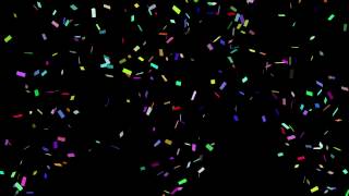 Download lagu Confetti Cannon V2 4K 60fps with matte mp3