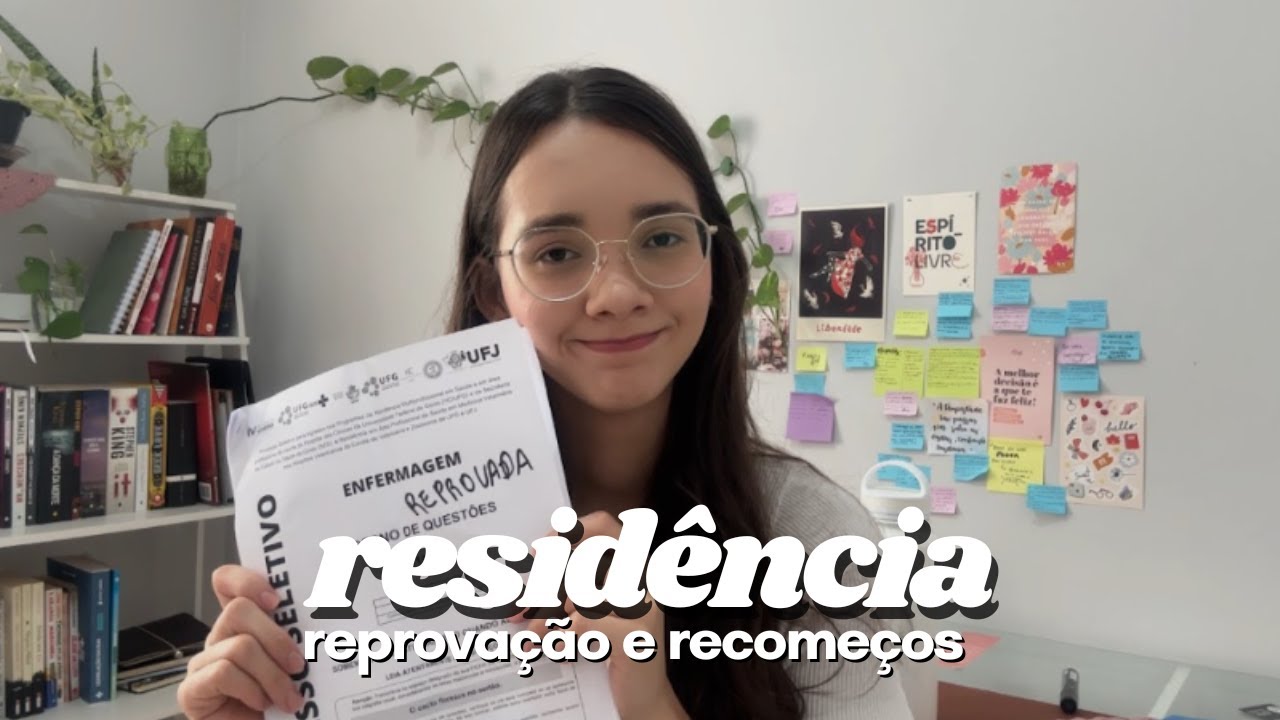 O que a reprovação na residência de enfermagem me ensinou sobre recomeços, acertos e erros