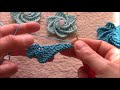 Crochet spiral flower tutorial