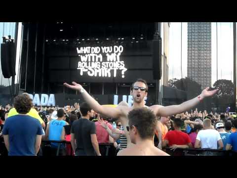 Electric Zoo Day 2 2012 Dada Life - Rolling Stones T-Shirt