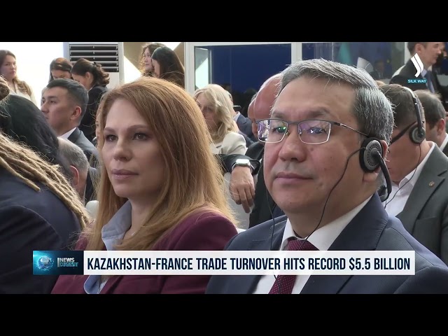 Kazakistan ile Fransa arasındaki ticaret hacmi 5,5 milyar dolara ulaştı