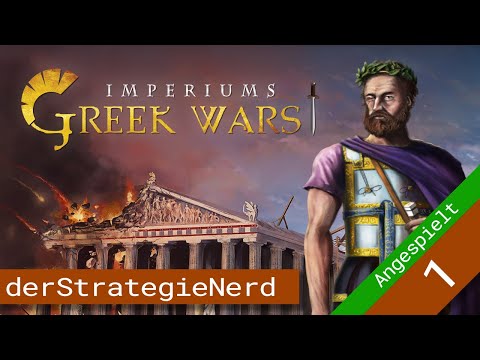 Tutorial Let's Play Imperiums: Greek Wars | #1 - Schwer | Athen Krieg gegen Griechenland  | Deutsch