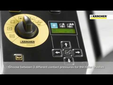 Industrial Ride-On Sweeper | Karcher KM 105/110 R Bp | Chicagoland