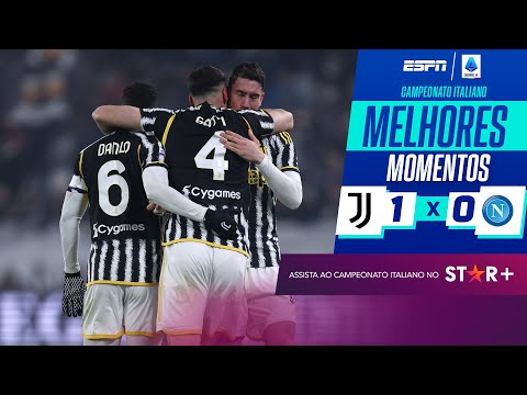 Gols e lances de Juventus x Napoli