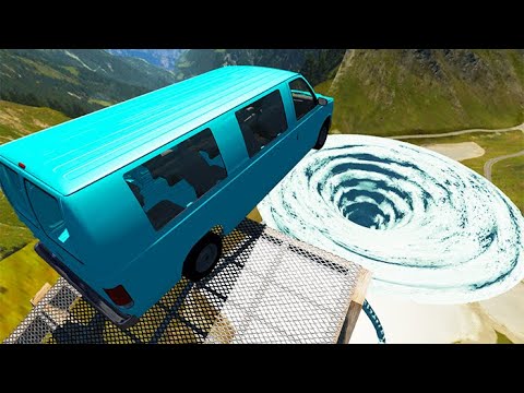 Beamng drive - High Speed Random Car Jumps #77 | BeamNG-Destruction