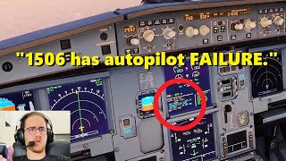 A Realistic NIGHTMARE in Microsoft Flight Simulator (with ATC) Random Autopilot Failure