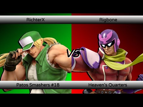 Patos Smashers #18 Heaven's Quarters - RichterX (Terry) vs Rigbone (C. Falcon)