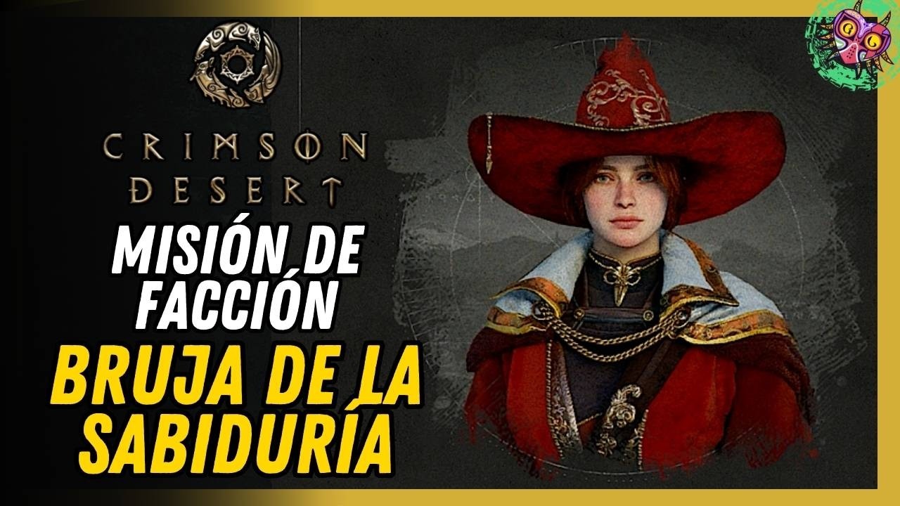 Bruja de la sabiduría Misión de Facción Crimson Desert