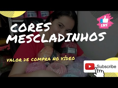 3⁰ Round 🧶Comprinhas Mescladinhos da B&B - agora conhecer essas cores.🦋 @WebTVBrasileira Manto👊👊