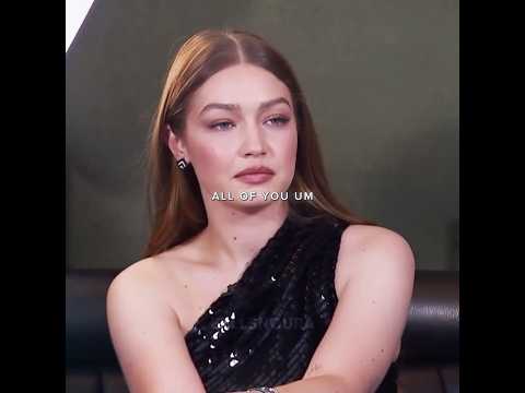 The way she smiled 🥹. #gigihadid #gigihadidedit #supermodel #fashion