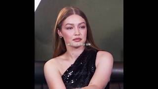 The way she smiled 🥹. #gigihadid #gigihadidedit #supermodel #fashion