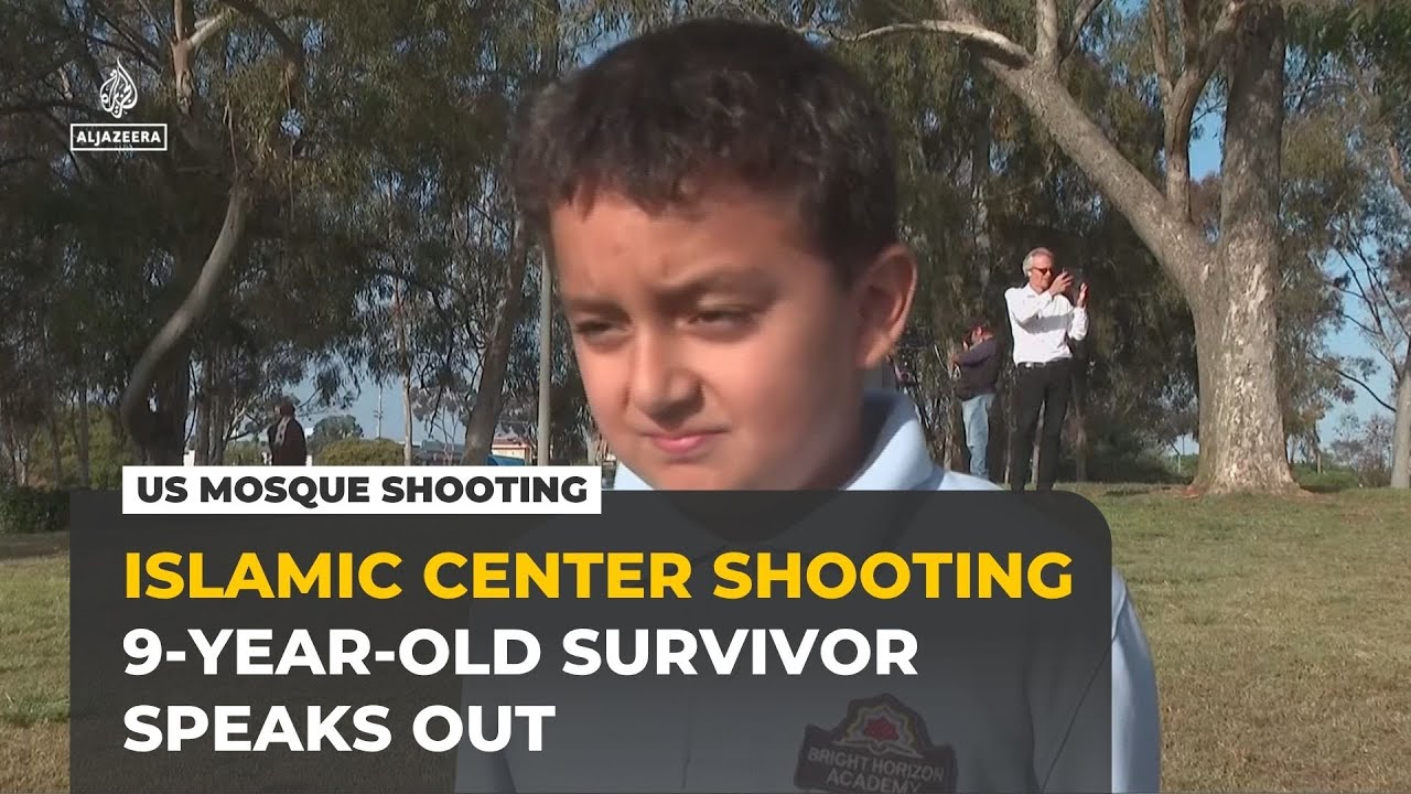 ‘My legs were shaking’: 9-year-old recalls San Diego mosque shooting