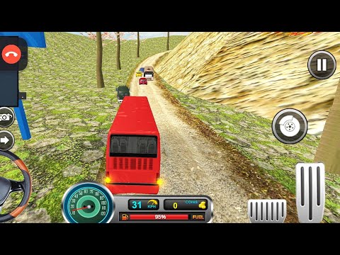 Uphill Offroad Bus Driving Simulator 3D GamePlay