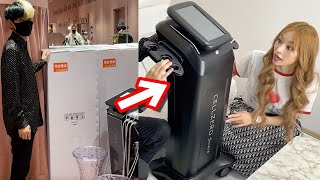 - 【一台200万円】門りょうとウーバーイーツ頼んだら業務用エステマシン届くドッキリしてみたww