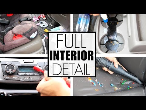 Car Interior Cleaning || Car Detailing The Mini Van || Cleaning Motivation Video