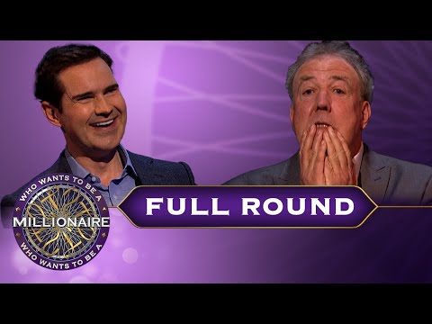 Jimmy Carr Regrets Not Asking Jeremy Clarkson For Help | Full Round | Who Wants To Be A Millionaire
