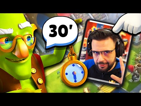 30 MINUTI di CICCIODECK... TORNEO FINITO? - Clash Royale