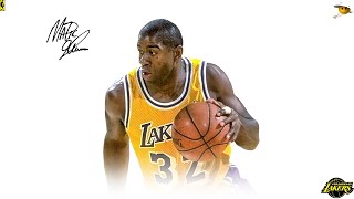 Magic Johnson (Does Magical Things) NBA Legends