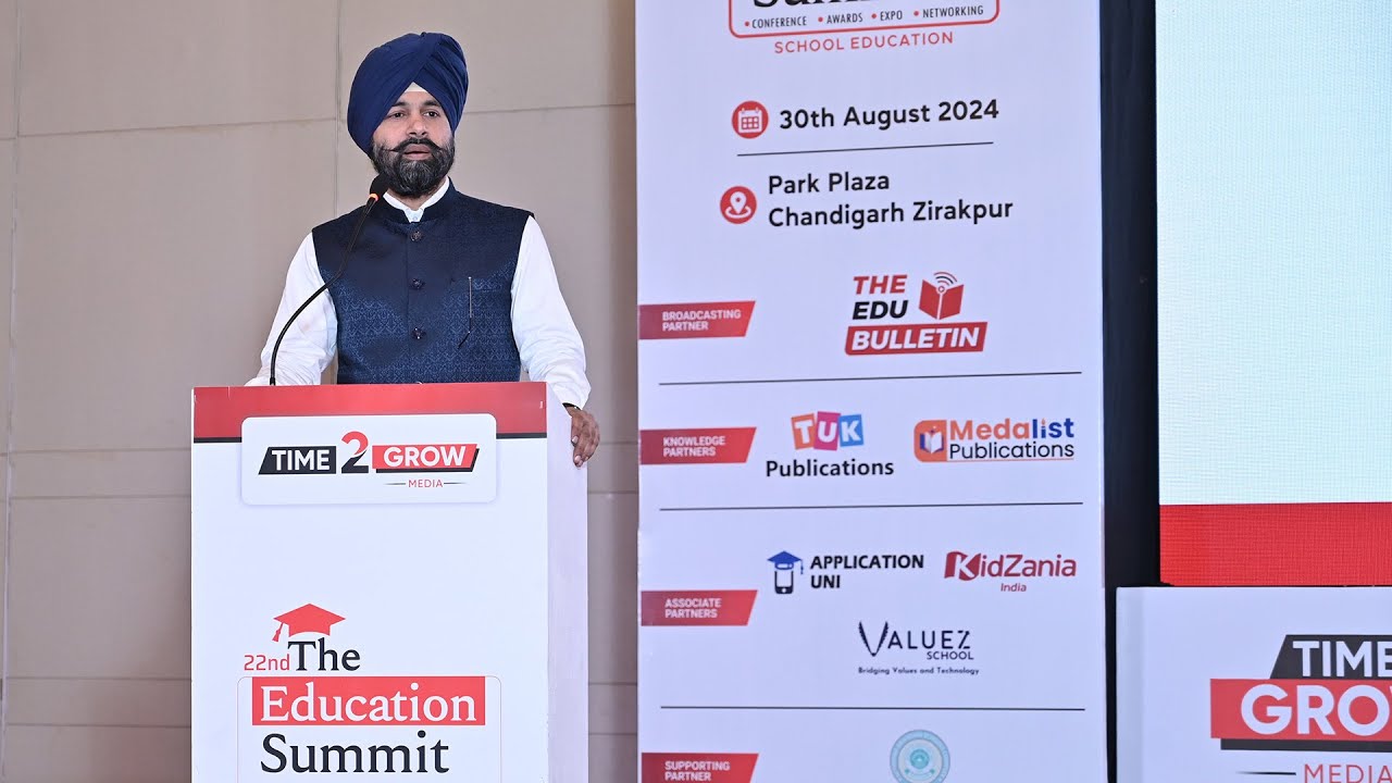 Transformative Thoughts by Rtn. Manpreet Singh | 22nd 'The Education Summit', Chandigarh