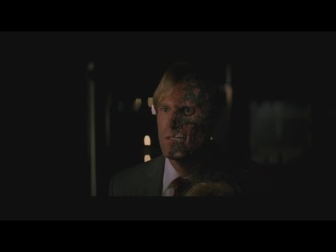 The Dark Knight - Two-Face final scene (Amplified Score)