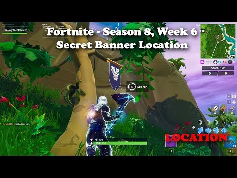 Fortnite - Season 8, Week 6 - Secret Banner Location